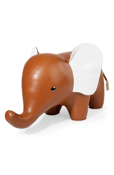 Zuny Elephant Giant Decoration In Brown