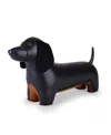 Zuny Teckel Bookend In Black