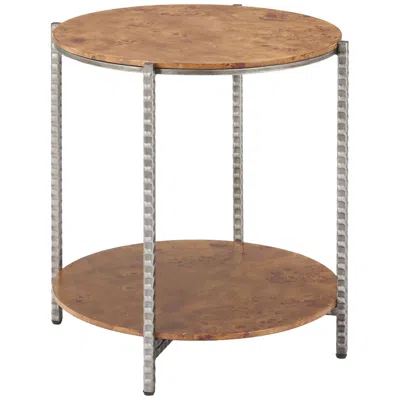 Zuo Adna Side Table Brown