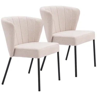 Zuo Aimee Dining Chair Set
