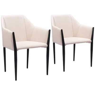 Zuo Andover Dining Chair Beige