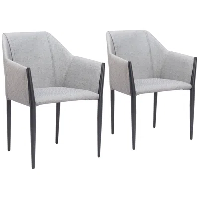 Zuo Andover Dining Chair Slate Gray