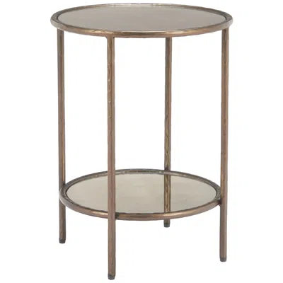 Zuo Anelli Side Table Bronze