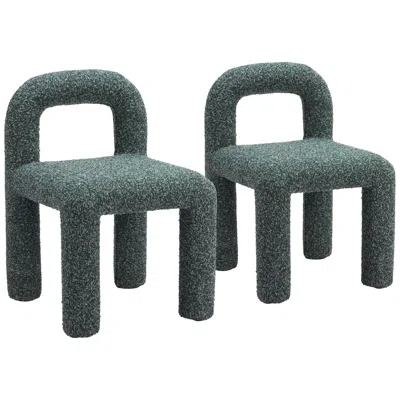 Zuo Arum Dining Chair Snowy Green