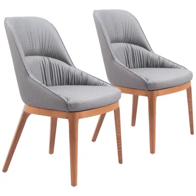 Zuo Ayr Dining Chair Slate Gray