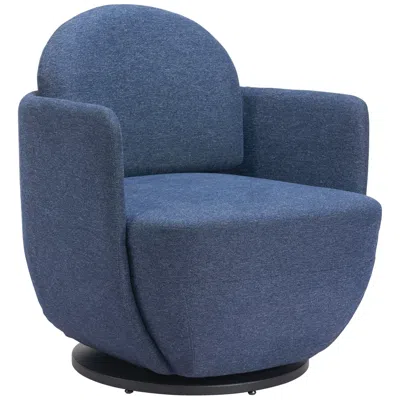 Zuo Bant Swivel Chair Blue