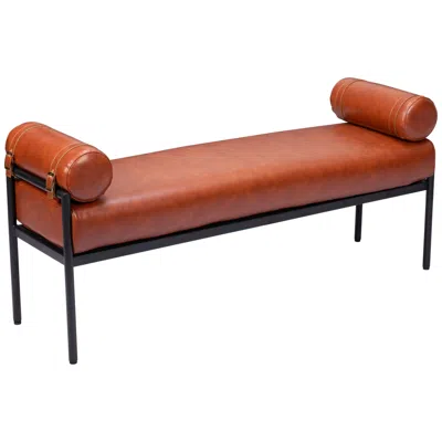 Zuo Barrow Bench Brown
