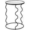 Zuo Bastia Side Table Black In White