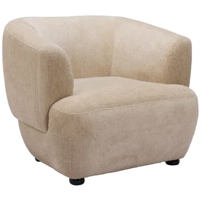 Zuo Bekker Accent Chair Golden Beige