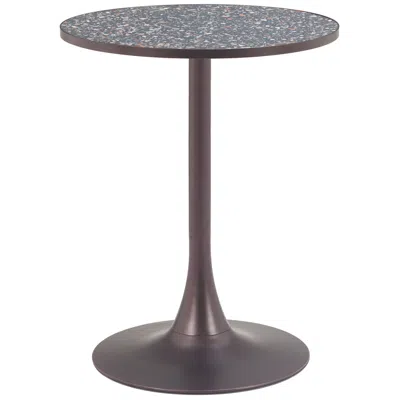 Zuo Bite Bistro Table Black & Bronze