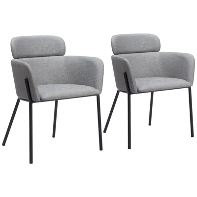 Zuo Bremor Dining Chair Slate Gray