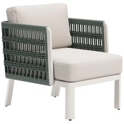 Zuo Bridgehampton Armchair White