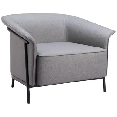 Zuo Burry Accent Chair Slate Gray