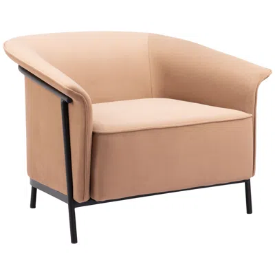 Zuo Burry Accent Chair Tan