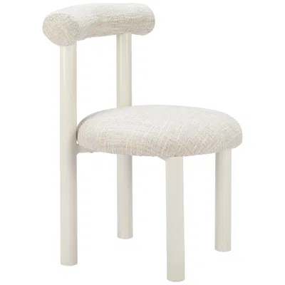 Zuo Ceres 21 3/4" Wide Light Beige Fabric Modern Dining Chair