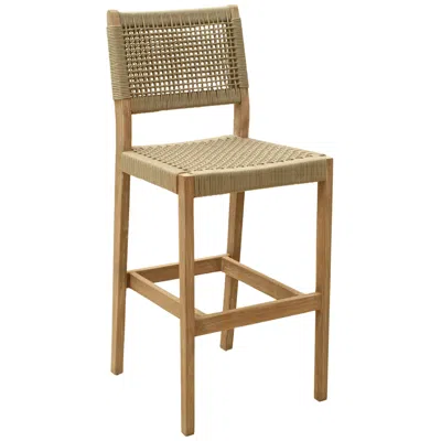 Zuo Corde Barstool Beige