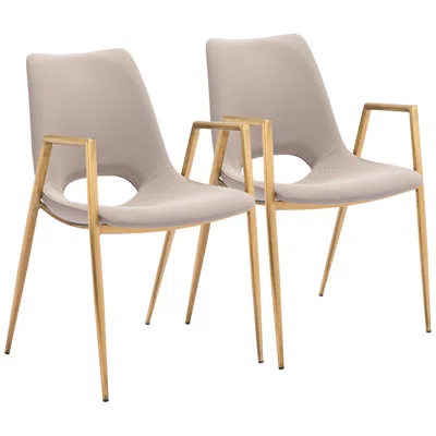 Zuo Desi Dining Chair Set