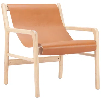 Zuo Doek Accent Chair In Orange
