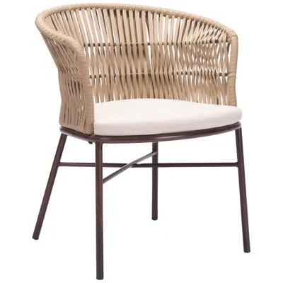Zuo Freycinet Dining Chair Natural