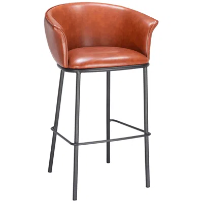 Zuo Garston Barstool Brown