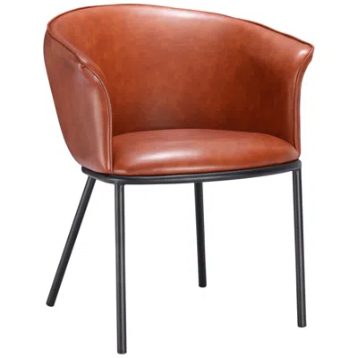 Zuo Garston Dining Chair Brown