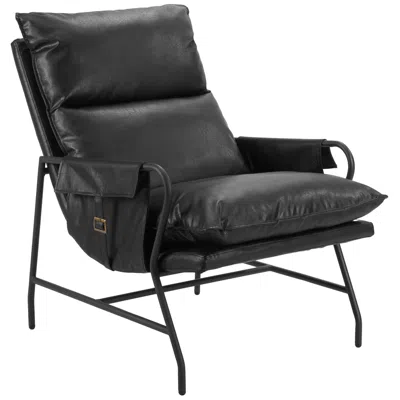 Zuo Halaus Accent Chair Black