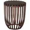 Zuo Kafig Side Table Bronze