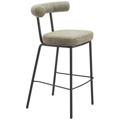 Zuo Kede Barstool Green Tweed