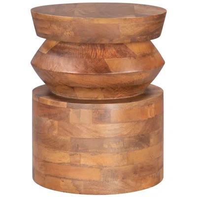 Zuo Kollam Side Table Brown