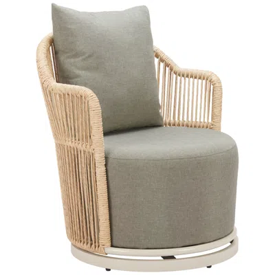 Zuo Lanai Swivel Chair Multicolor