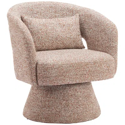 Zuo Liva Swivel Chair Frosty Brown