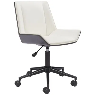 Zuo Maker Office Chair White