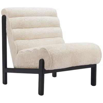 Zuo Maki Accent Chair Beige
