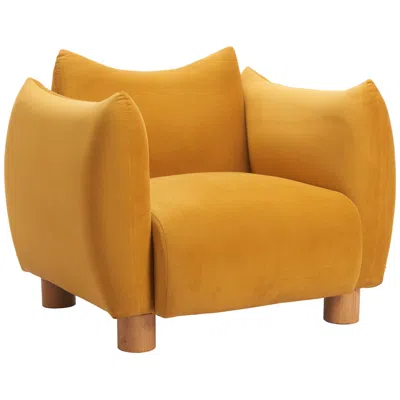 Zuo Meia Accent Chair Mustard