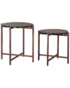 Zuo Modern 2pc Gema Coffee Table Set
