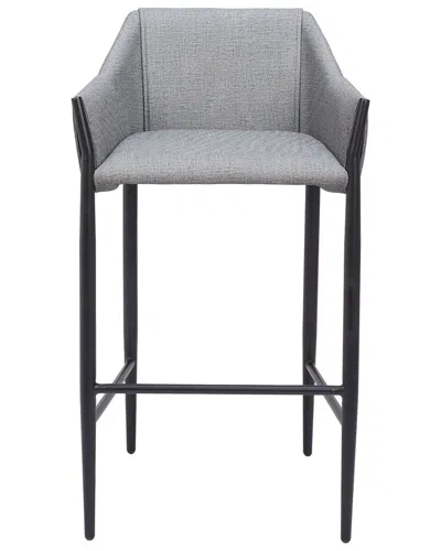 Zuo Modern Andover Barstool In Gray