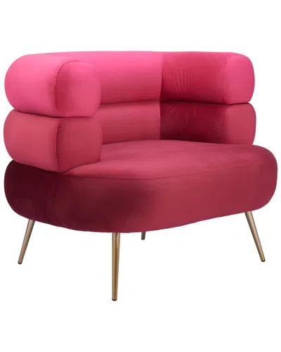 Zuo Modern Arish Accent Chair In Red