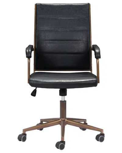 Zuo Modern Auction Office Chair In Black