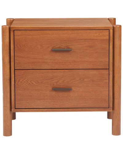 Zuo Modern Beleza Nightstand In Brown