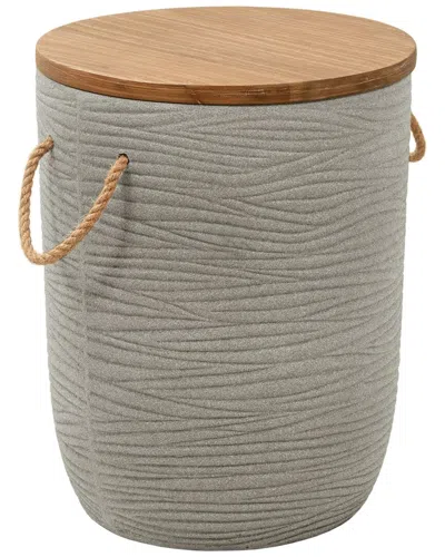 Zuo Modern Biban Side Table In Gray