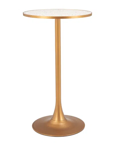 Zuo Modern Bite Bar Table In Gold