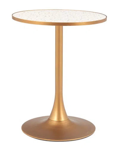 Zuo Modern Bite Bistro Table In Gold