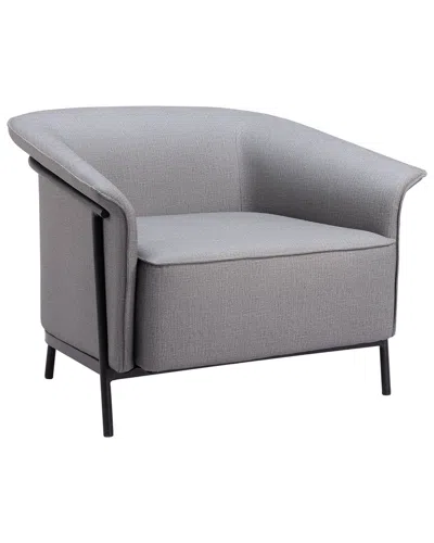 Zuo Modern Burry Accent Chair In Gray