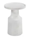 Zuo Modern Cala Side Table In White