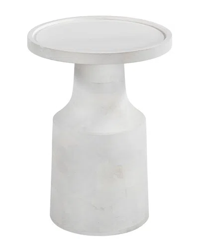 Zuo Modern Cala Side Table In White