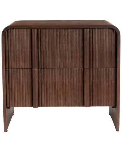 Zuo Modern Calipso Nightstand In Brown