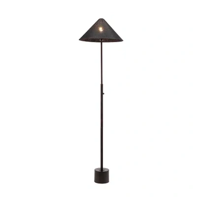 Zuo Modern Cardo Bronze Electroplated Steel Floor Lamp In Brown