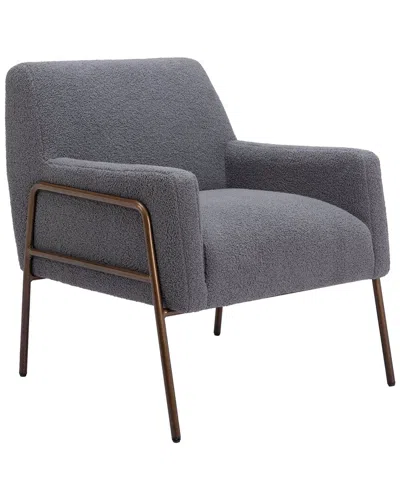 Zuo Modern Charleston Accent Chair In Gray