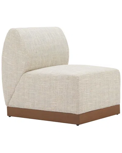 Zuo Modern Christy Armless Chair In White