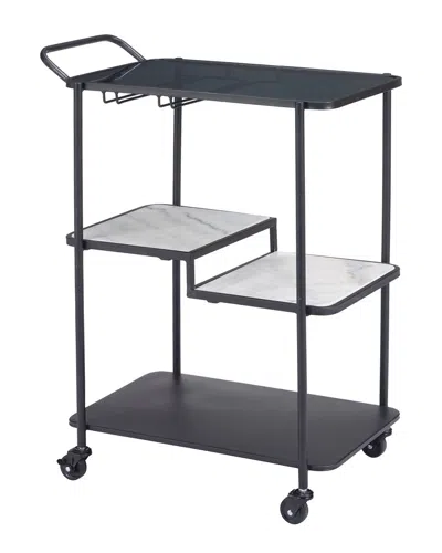 Zuo Modern Constanza Bar Cart In Black